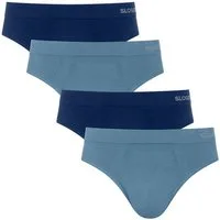 sloggi Slip GO Smooth Brief (4-St) Männer klassisch geschnittene