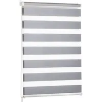 Doppelrollo Klemmfix Rollo, Rollos für Fenster ohne Bohren, Blumtal, Klemmfix, für Fenster & Türen, in verschiedenen Farben und Größen