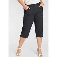 KjBRAND Caprihose Babsie: bequemer Oberschenkel Sommerhose mit Strukturmuster