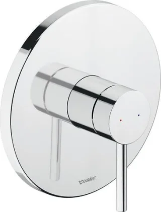 Duravit Circle Einhebel-Brausemischer Unterputz Chrom Hochglanz 170x82x170 mm - CE4210010010 CE4210010010