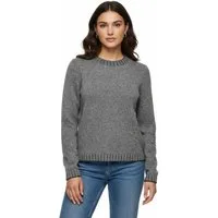 ONLY Strickpullover ONLFINA LS STITCH O-NECK CC KNT Materialmix, normal geschnitten
