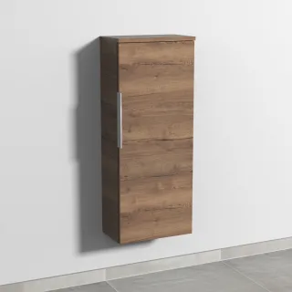 Sanipa 3way Mittelschrank mit 1 Tür, Eiche-Tabak, UM16950 UM16950