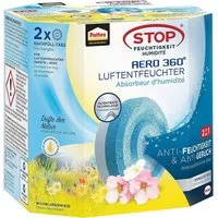 Pattex Luftbefeuchter Pattex AERO 360° Luftentfeuchter Wildblumenwiese Tabs Nachfüllpack 2