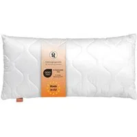 sleepling Kopfkissen Basic 100, in 40x80 cm, 80x80 cm und vielen weiteren Größen, Füllung: Kunstfaserfüllung, Bezug: 100% Mikrofaser, Seitenschläfer, Rückenschläfer, Bauchschläfer, auch als Set erhältlich, orthopädisch, waschbar bis 60°C, Füllmenge a