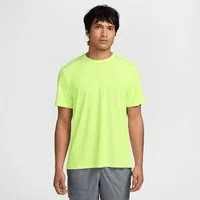 Nike Laufshirt M NK DF UV MILER SS mit reflektierenden Details, schnell trocknend, atmungsaktiv