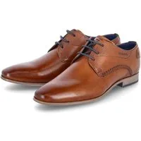 bugatti Bugatti 312420054100-6300 Herren Glattleder brown Schnürschuh