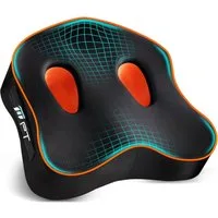 POPOLIC Sitzkissen Ergonomisches Sitzkissen, Memory Foam Sitzkissen für Bürostühle, Ideal für Gamming-Stuhl, Rollstuhl und Autositz
