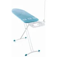 Leifheit Bügelbrett Bügeltisch Air Board Express L Solid MAXX, Bügelfläche 45.0x130.0 cm, Höhenverstellbar, Bügelfläche 130 x 45cm, auch für Dampfstationen