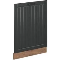 Vicco Frontblende Fame-Line, Dunkelgrau/Goldkraft Eiche, 60 cm ohne Arbeitsplatte (1 St)