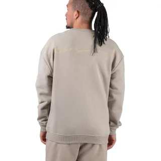 Sean John Script Logo Backprint Peached Crew