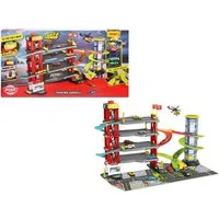 Dickie Toys Spiel-Parkgarage Parking Garage, inklusive 5 Fahrzeuge, mit Licht und Sound