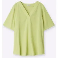 Sheego Klassische Bluse Halbarm-Bluse Kurzarm