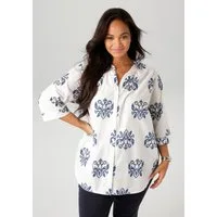 Aniston PLUS Longbluse mit Ornamenten bedruckt - jedes Teil ein Unikat