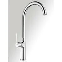 Amzdeal Waschtischarmatur Wasserhahn Küchenarmatur Armatur Messing, verchromt, 360° drehbar