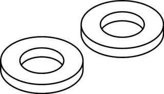 Hansgrohe Fiberdichtung 15x8x2 , 92533000 92533000