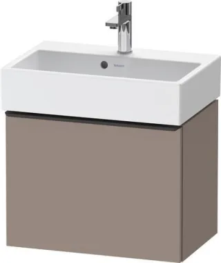 Duravit D-Neo Waschtischunterbau wandhängend Basalt Matt 584x372x440 mm - DE42290BD430000 DE42290BD430000