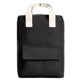 Halfar - Rucksack "Like", Unifarben (Schwarz)