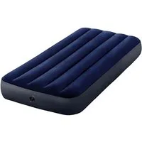 Intex Luftbett Gästebett, (Fiber-Tech Technology), Luftbett, Gästebett für 1 Person, Luftmatratze, Reisebett