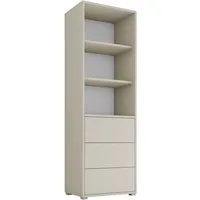 MIRJAN24 Regal Gesita R3SZ, mit 3 Schubladen, Griffloses Öffnungssystem