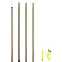 vidaXL Zeltstange Sonnensegel Stange 200 cm Verzinkter Stahl, (1-St)