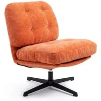 FiveWillowise Relaxsessel 360° drehbarer Wohnzimmerstuhl, Chenille Polstersessel (1-St), Chenille Drehsessel für Wohnzimmer, Schlafzimmer und Balkon