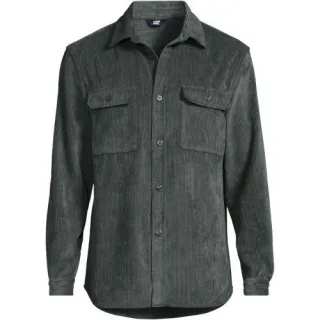 Cord-Hemd für Herren, Herren, size: regular, Braun, by Lands' End