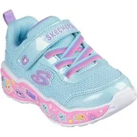 Skechers PLAY SCENE-FUN SQUAD Lauflernschuh Sneaker mit bunten Motiven verziert, Größenschablone zum Download