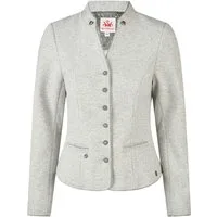 Spieth & Wensky Trachtenjacke Trachtenjacke Halfing WJ D Walkoptik silber