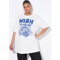 Studio Untold T-Shirt T-Shirt oversized Fisch Halbarm