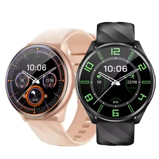 KT77 1.46-inch HD Screen bluetooth Call Heart Rate Blood Pressure Blood Oxygen Monitor Sleep Monitoring Breathing Exerci