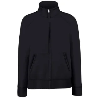 Fruit of the Loom - Sweatjacke für Damen (Schwarz)