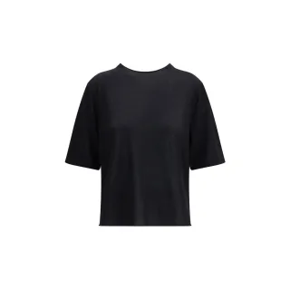 Loulou De Saison Schwarzes Cashmere-T-Shirt