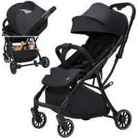 Osann Kombi-Kinderwagen Kinderwagen AutoFold höhenverstellbaren 5-Punkt-Gurtsystem, (1-tlg), bis 22 kg & 4fach Federung & verstellbare Rückenlehne