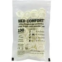 Med-Comfort Latexhandschuhe MED-Comfort - Fingerlinge - Latex Puderfrei