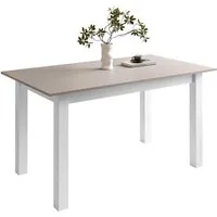 Lookway Klapptisch Ausklappbarer Tisch für 6-8 Personen Wohnzimmer ARTON 140 cm, Breite: 140-195
