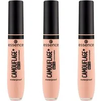 Essence Concealer CAMOUFLAGE+ MATTE concealer, 3-tlg., hohe Deckkraft, mattierend, alle Hauttypen
