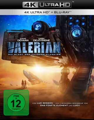 Valerian - Die Stadt der tausend Planeten [4K Ultra-HD] [Blu-ray]
