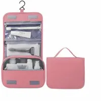 FOUORTUNATE-BEE Kulturbeutel Unisex Hänge-Waschtasche für Reisen, wasserdicht, Große Kulturbeutel-Tasche mit Griff und viel Stauraum