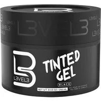 L3VEL3™ Distribution and Corporate Haargel L3VEL3 Tinted Gel Schwarz 250ml – Grauhaarabdeckung & Stylinggel