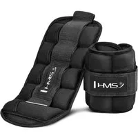 HMS Trainingshilfe Gewichtsmanschetten ONK01 (für Knöchel und Handgelenk) - 1 Set 2x1,5kg