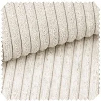 novely® Stoff PORTO - Polsterstoff in Breitcord-Optik - Ultraweicher Möbelstoff, Samtige Haptik, Reißfest, Fusselfrei, Robust, Meterware, 1lfm