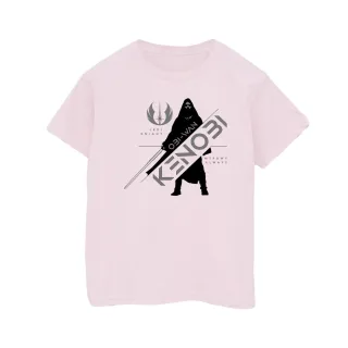 Star Wars - T-shirt OBI-WAN KENOBI JEDI KNIGHT - Femme (Rose clair)
