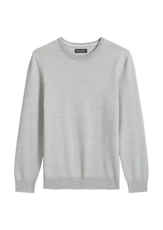 Marc OPolo Casual - Pullover regular Silver Grey Melange - Gr. - XL