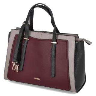 L.Credi Handtasche SAINA - Gr.  - Rot - Synthetik