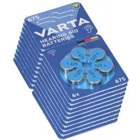 VARTA 60x Varta Hearing Aid Batterie 675 PR44 Hörgerätebatterie Batterie
