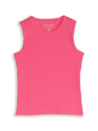 tom tailor kids - Basic Ripp Top flashy pink - Gr. - 98