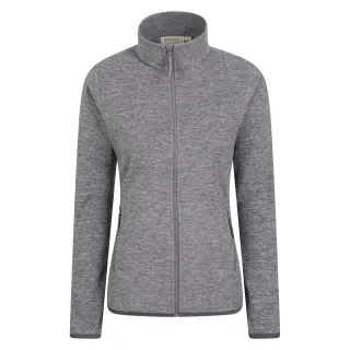 Mountain Warehouse Womens/Ladies Snowdon II Melange Full Zip Fleece Jacke (Grau)