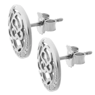 Orphelia 'Blair' Ohrstecker aus 925er Sterlingsilber für Damen - Silber ZO-7089