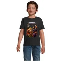 Blondie & Brownie T-Shirt Kinder T Shirt He Man MOTU Retro 80s Krieger Totenschädel Motiv (Einzelartikel) Eternia Retro Krieger Kinder Shirt Edition