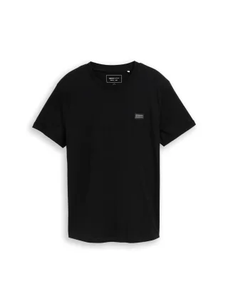 Denim Tom Tailor - T-Shirt aus Baumwolle black - Gr. - XXL